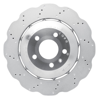 R1 Concepts® - GEO-Carbon™ Drilled 1-Piece Rear Brake Rotor