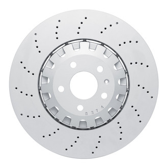 R1 Concepts® - Carbon GEOMET Series Drilled Brake Rotors