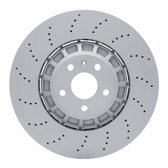 R1 Concepts® - GEO-Carbon Series Drilled Disc Brake Rotors