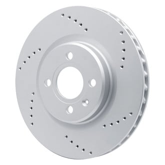 R1 Concepts® - Carbon GEOMET Series Drilled Brake Rotors