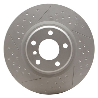 R1 Concepts® - GeoSpec™ Dimpled and Slotted 1-Piece Rear Brake Rotor
