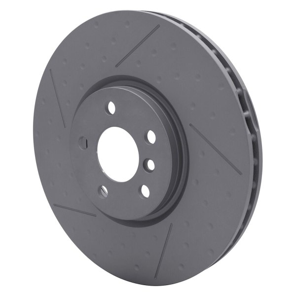 R1 Concepts® - GeoSpec™ Dimpled and Slotted 1-Piece Front Brake Rotor