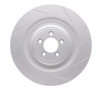 R1 Concepts® - GeoSpec™ Slotted 1-Piece Front Driver Side Brake Rotor