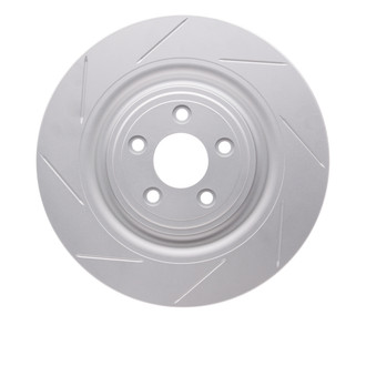 R1 Concepts® - GeoSpec™ Slotted 1-Piece Rear Passenger Side Brake Rotor