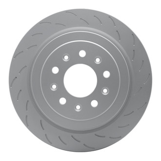 R1 Concepts® - GeoSpec™ Slotted 1-Piece Rear Passenger Side Brake Rotor
