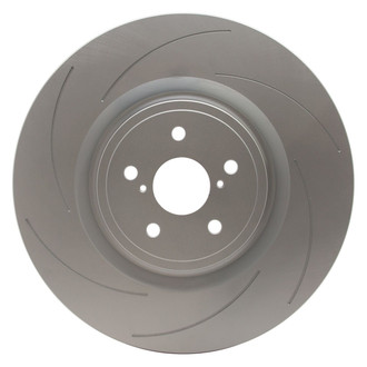 R1 Concepts® - GeoSpec™ Slotted 1-Piece Front Driver Side Brake Rotor