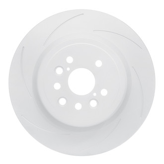 R1 Concepts® - GeoSpec™ Slotted 1-Piece Rear Driver Side Brake Rotor