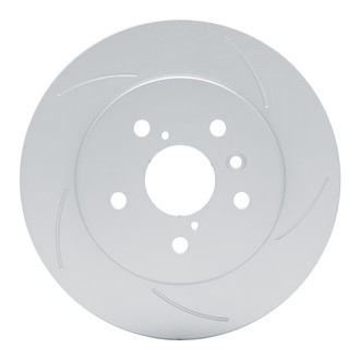 R1 Concepts® - GeoSpec™ Slotted 1-Piece Rear Passenger Side Brake Rotor