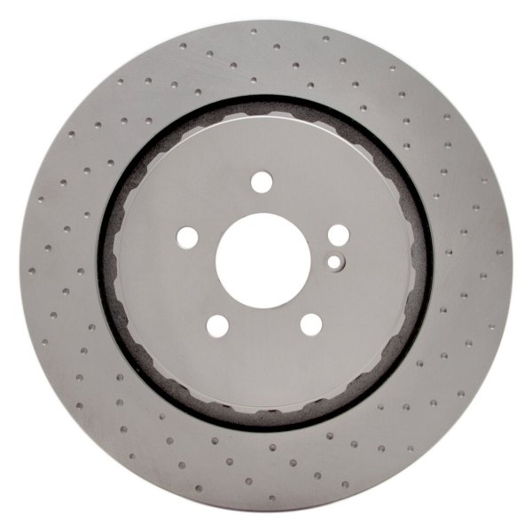 R1 Concepts® - GeoSpec™ Dimpled 1-Piece Rear Brake Rotor