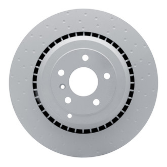 R1 Concepts® - GeoSpec™ Dimpled 1-Piece Rear Brake Rotor