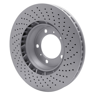 R1 Concepts® - GeoSpec™ Drilled 1-Piece Front Driver Side Brake Rotor