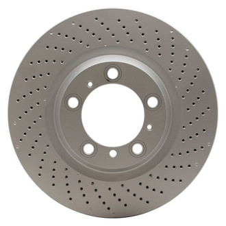 R1 Concepts® - GeoSpec™ Drilled 1-Piece Rear Passenger Side Brake Rotor
