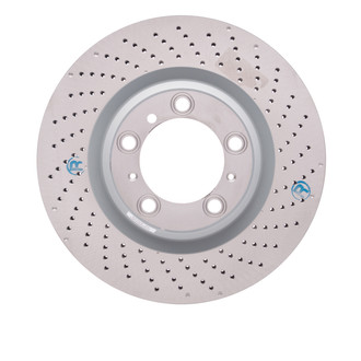 R1 Concepts® - GeoSpec™ Drilled 1-Piece Rear Passenger Side Brake Rotor