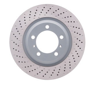 R1 Concepts® - GeoSpec™ Drilled 1-Piece Front Driver Side Brake Rotor