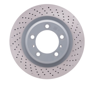 R1 Concepts® - GeoSpec™ Drilled 1-Piece Rear Passenger Side Brake Rotor