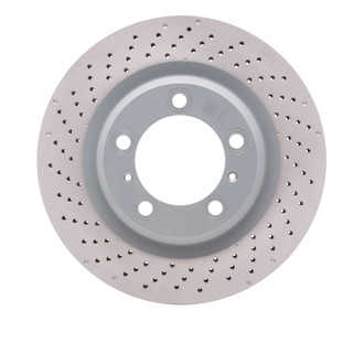 R1 Concepts® - GeoSpec™ Drilled 1-Piece Rear Driver Side Brake Rotor