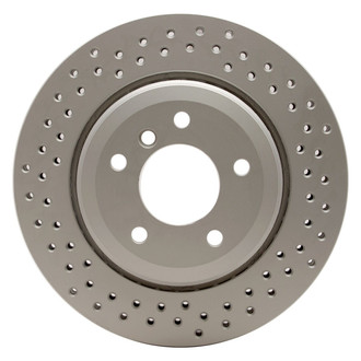 R1 Concepts® - GeoSpec™ Drilled 1-Piece Rear Brake Rotor