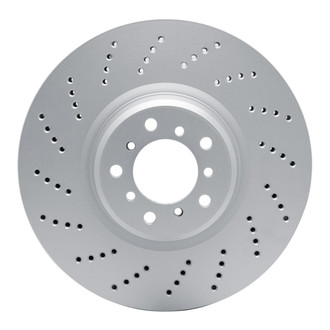 R1 Concepts® - GeoSpec™ Drilled 1-Piece Front Driver Side Brake Rotor