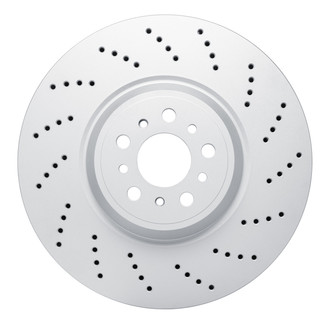 R1 Concepts® - GeoSpec™ Drilled 1-Piece Front Passenger Side Brake Rotor