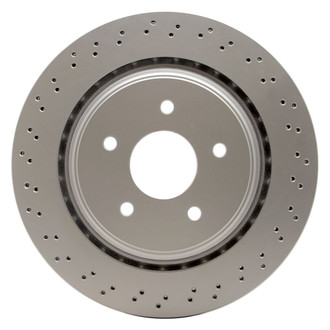R1 Concepts® - GeoSpec™ Drilled 1-Piece Rear Brake Rotor