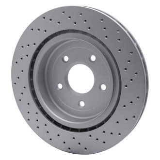 R1 Concepts® - GeoSpec™ Drilled 1-Piece Rear Brake Rotor