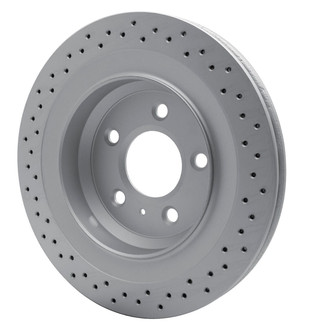 R1 Concepts® - GeoSpec™ Drilled 1-Piece Rear Brake Rotor