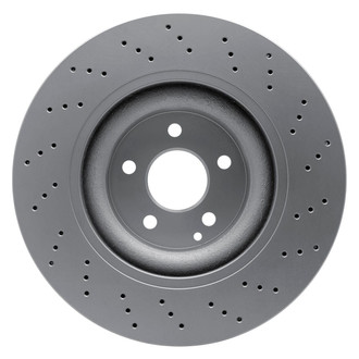 R1 Concepts® - GeoSpec™ Drilled 1-Piece Front Brake Rotor