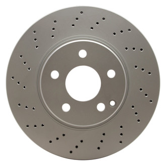 R1 Concepts® - GeoSpec™ Drilled 1-Piece Front Brake Rotor