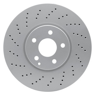 R1 Concepts® - GeoSpec™ Drilled 1-Piece Front Brake Rotor