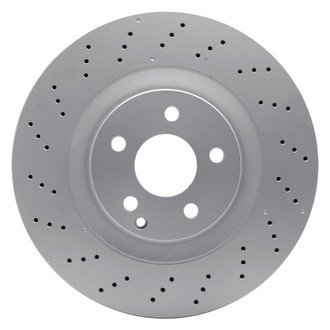 R1 Concepts® - GeoSpec™ Drilled 1-Piece Front Brake Rotor