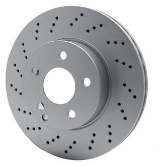 R1 Concepts® - GeoSpec™ Drilled 1-Piece Front Brake Rotor