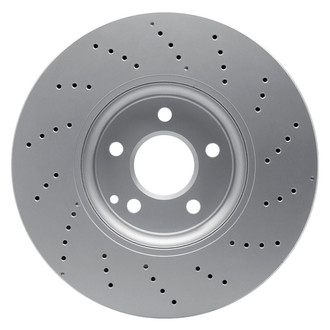 R1 Concepts® - GeoSpec™ Drilled 1-Piece Front Brake Rotor