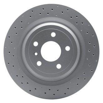 R1 Concepts® - GeoSpec™ Drilled 1-Piece Rear Brake Rotor