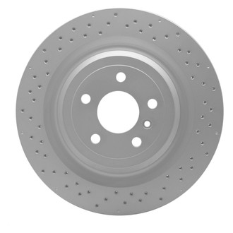 R1 Concepts® - GeoSpec™ Drilled 1-Piece Rear Brake Rotor