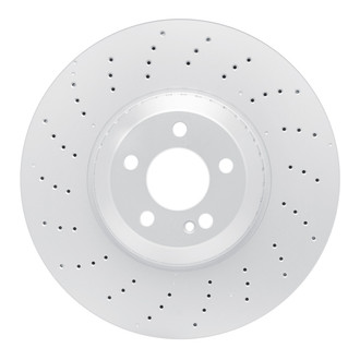 R1 Concepts® - GeoSpec™ Drilled 1-Piece Front Brake Rotor