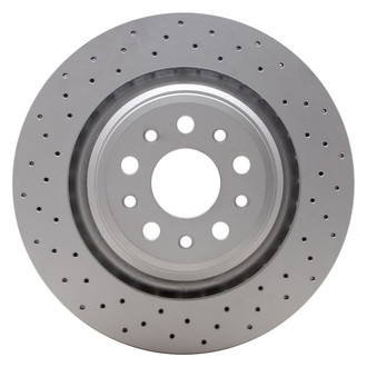 R1 Concepts® - GeoSpec™ Drilled 1-Piece Rear Brake Rotor
