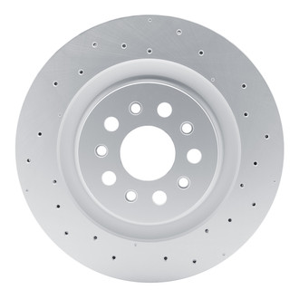R1 Concepts® - GeoSpec™ Drilled 1-Piece Rear Brake Rotor