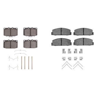 R1 Concepts® - Performance Sport Low Metallic Front and Rear Brake Pad Set
