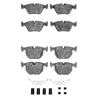 R1 Concepts® - Performance Sport Low Metallic Front and Rear Brake Pad Set