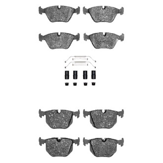 R1 Concepts® - Performance Sport Low Metallic Front and Rear Brake Pad Set