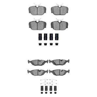 R1 Concepts® - Performance Sport Low Metallic Front and Rear Brake Pad Set