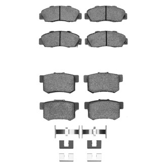 R1 Concepts® - Performance Sport Low Metallic Front and Rear Brake Pad Set