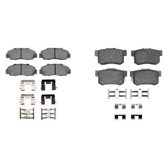 R1 Concepts® - Performance Sport Low Metallic Front and Rear Brake Pad Set