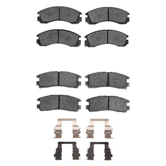 R1 Concepts® - Performance Sport Low Metallic Front and Rear Brake Pad Set