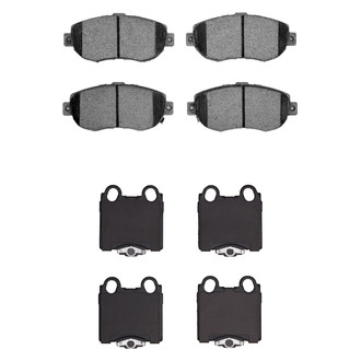 R1 Concepts® - Performance Sport Low Metallic Front and Rear Brake Pad Set