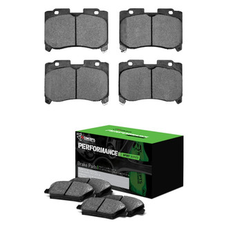 R1 Concepts® - Performance Sport Low Metallic Front and Rear Brake Pad Set