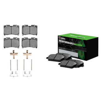 R1 Concepts® - Performance Sport Low Metallic Front and Rear Brake Pad Set
