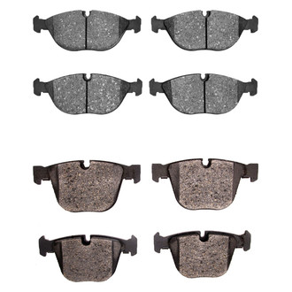 R1 Concepts® - Performance Sport Low Metallic Front and Rear Brake Pad Set