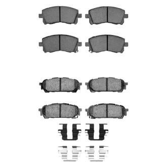 R1 Concepts® - Performance Sport Low Metallic Front and Rear Brake Pad Set