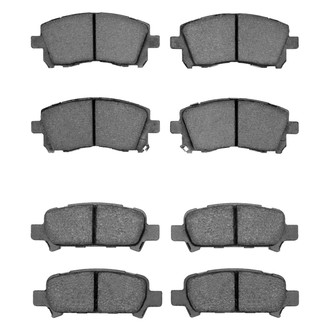 R1 Concepts® - Performance Sport Low Metallic Front and Rear Brake Pad Set